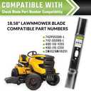 Low Lift Blades for Cub Cadet 742P05086-L 54 in Deck Mower