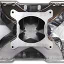 52031 air-gap Intake Manifold Aluminum Single Plane Compatible with SBC Small Block Chevy 305 350 400 1955-1995 3000-7500 RPM Polishing