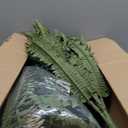 Giegxin 2 Pack 49''/95 Leaves Artificial Ferns for Outdoors, Large Fake Boston Ferns Bush, Realistic UV Resistant Faux Silk Plants for Porch Patio Hanging Garden Balcony Office Living Room Decor