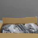 SIUQ 150 Pack Coffee Cup lids, Disposable Plastic Cup Lids for 10, 12, 16, 20, 24 oz Paper Cups, Hot/Cold Drinking Cup Lids, 3.54 Inches/90 mm Diameter - Black