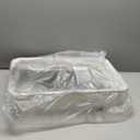 Stainless Steel Litter Box, Extra Large Litter Boxes for Big Cats, XLarge Metal Cat Litter Box with Lid, Anti-Urine Leakage XL Box with High Sides, Easy Clean, Non-Sticky, Scoop Included (Silver Grey)