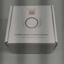 2025 Mom's Choice Awards, Portable Sound Machine for Baby Adult, AI Cry Detection, 18 Soothing Sound, Bluetooth Rechargeable White Noise Machine for Home Office Travel, Nursery Light, Gray