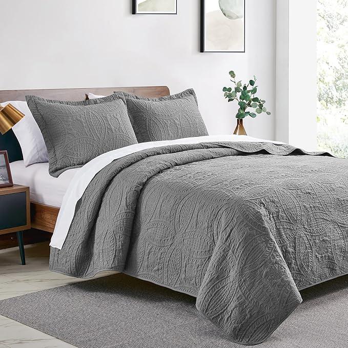 LOVE'S OEKO TEX Standard 100 King Blanket Grey