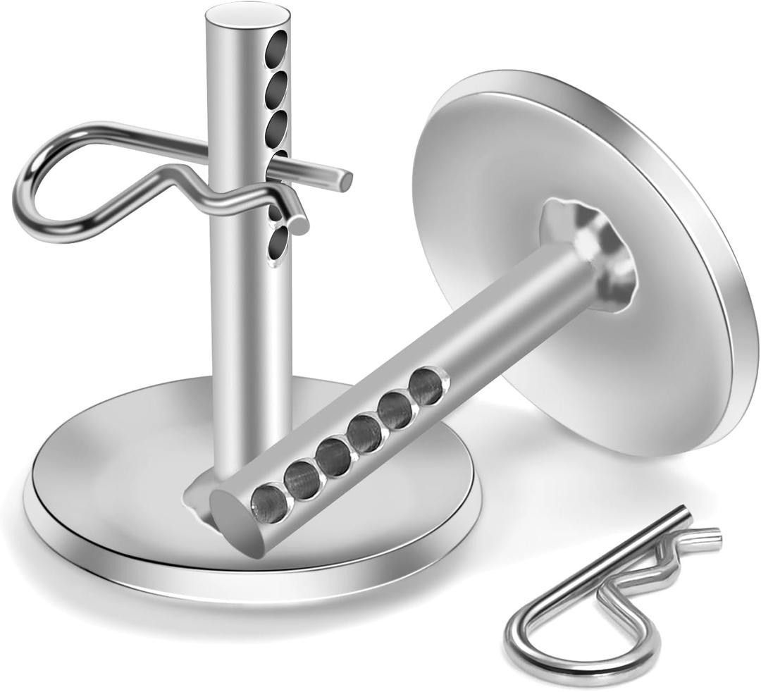 2-Pack Replacement Snow Plow Skid Shoes,Quick Release Adjustable Pin Lock Plow Skid Feet Replacement Compatible with 2014-2020 Polaris RZR 2205071 2208864