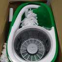Libman Tornado Spin Mop System and 1 Refill, Mop and Bucket with Wringer Set for Hardwood Floor Cleaning, 2 Total Heads Included