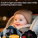 Dual Baby Car Camera HD 1080P: 3 Mins Easy Setup 7-Inch Recording Monitor Backseat Camera for 2 Kids with Clear Night Vision - USB Powered