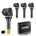 Pre-Programmed 433MHz TPMS Sensor Fit for Chevy Impala, Malibu, Camaro (20162020), Tahoe (20172019), Suburban (20172023), Express (20162024), GMC Yukon (20162021), OE#13598773/13516165(Set of 4)