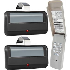 891LM Remote and 877MAX Keypads Dip Switch, for Chamberlain liftmaster Craftsman Garage Door Opener, Yellow, Purple, Green, Red/Orange Learn Button, 877max G940EV-P2 CMXZDCG440