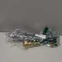 Victorian Style Walking Stick, Black Wood Cane with Brass Handle and Compass, 3-Piece Design