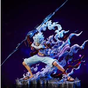 Luffy Figure, Gear 5 Luffy Action Figure, 11" Anime Statues Figurine Birthday Toy Collection Gifts PVC