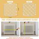52-Pack Radiator Cover for Home - Safety Easy Snap Connection, No Tools Required (52-Pack)