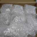 Suclain 8 Pcs Small Glass Creamer Pitcher with Spout Milk Frothing 2.3 oz Mini Milk Pourer Small Glass Pitcher with Handle Carafe Coffee Mug Pot Tea Frother Cup for Table Serving Kitchen