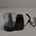 Kitchen Selectives Mini Chopper by Select Brands - Mini Electric Food Chopper for Kitchen Appliances - Features Dishwasher-Safe Parts - Chops, Minces & Dices - 1-1/2 Cups, Black