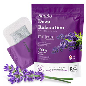 | Deep Cleansing Foot Pads for Stress Relief, Better Sleep & Foot Care | Premium Japanese Organic Foot Patches with Ginger Powder | Natural Effective Foot Patch to Boost Energy