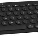 Logitech Pebble 2 Combo, Wireless Keyboard and Mouse, Quiet and Portable, Customizable, Logi Bolt, Bluetooth, Easy-Switch for Windows, macOS, iPadOS, Chrome - Black