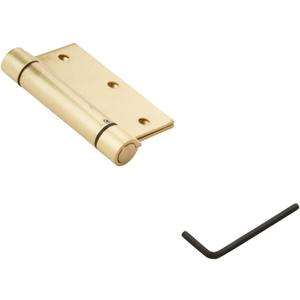 National Hardware N184-556 V520 Spring Hinge in Brass,3-1/2 Inch