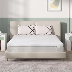 Novilla 2 Inch Full Mattress Topper, Ultra Soft Memory Foam Mattress Topper for Comfort & Cooling Night Sleep, Ventilated & Skin-Friendly, CertiPUR-US Certified