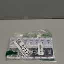 Shintop Pill Organizer 2 Times a Day, Easy Fill Weekly Pill Box Am Pm Push Button Pill Container 7 Day Medicine Organizer for Vitamins Supplements Black&White