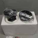 CAFULAM Modern Black Farmhouse Pendant Light with Glass Shade, Industrial Pendant Lighting, Adjustable Hanging Light Fixtures, Farmhouse Pendant Lighting 2 PACK