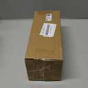 Goovilla Shelf Bracket, Heavy Duty Floating Shelf Brackets 8 inch Long, 6 Pack Brackets for Shelves, Black Coated Metal Wall Shelf Support Brackets with 1/5 Inch Thick and 160 lb. Load Capacity