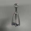 Jenaluca Small Scoop - Mini Cookie Scooper & Melon Baller - 2 Teaspoon Volume - Disher #100 stainless steel scoop for baking cookies & fruit balls