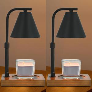 Candle Warmer Lamp with Timer 2PC, for Women Candle Warmer, House Warming Gifts New Home Decor Wax Melt