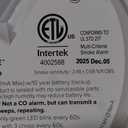 Kidde Smoke Detector, Hardwired with 10-Year Battery Backup, Interconnectable, LED Status Lights, 85 dB Alarm, 5-inches, 20SA10, 3 Pack, Manufacturing Date: 12/05/2025