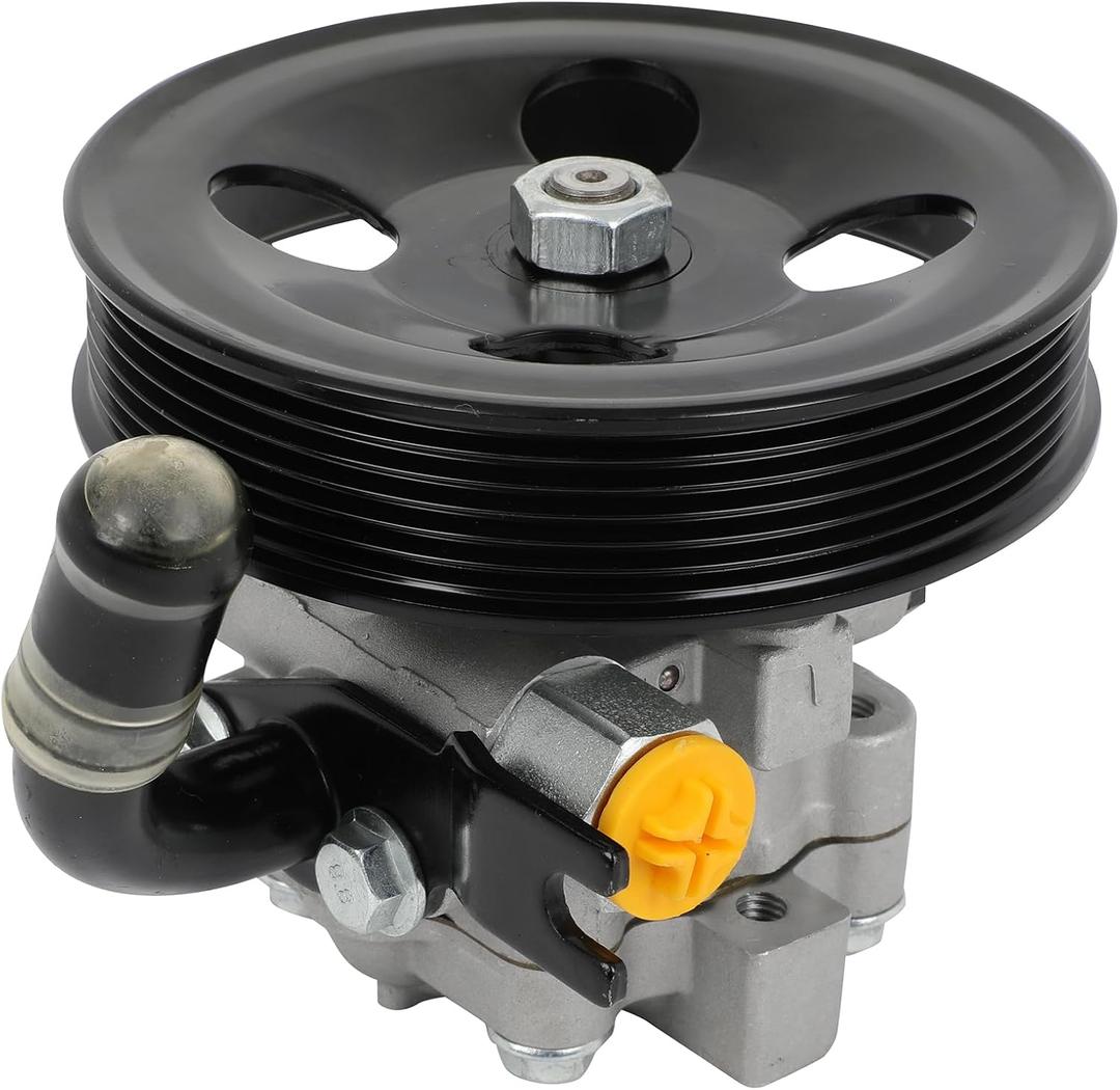 ECCPP Power Steering Pump with Pulley for Kia Rondo 2007-2010 L4 2.4L for Magentis 2007-2010 L4 2.4L for Optima 2006-2010 L4 2.4L Power Assist Pump for 571002G000