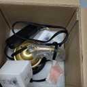 Dragonfly Tiffany Style Candle Warmer lamp, Lamp with Timer & Dimmer Candle Warmer Height Adjustable Scented Candles,with 2 * 50W Bulbs for Home Decor