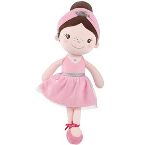 GAGAKU Soft Baby Doll Toys (16'') for Girls, My First Baby Rag Dolls for 1 Year Old Girl Birthday Gift Plush Doll Toys Machine Washable Baby Doll for Toddler Kids Infants - Ballet Girl
