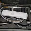 OWOFAN Kitchen Faucet with Pull Down Sprayer Brushed Nickel Stainless Steel 1 Handle Pull Out Spring Sink Faucets 1 Hole Or 3 Hole Dual Function for Farmhouse Camper Laundry Utility Rv Wet Bar