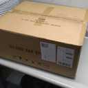 GAOMON 27” Modern Counter Stools Set of 2, Leather Bar Stools with Back & Pedals & Metal Legs, Upholstered Bar Chairs for Dining Room/Kitchen Island/Bar