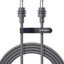 Starlink Mini Power Cable 6.5ft/2m,Waterproof Starlink Mini Dc Power Cable,Heavy Duty Travel Replacement Cable, Set of 2