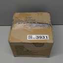 Brushed Nickel Pendant Lights Kitchen Island, Vintage Pendant Light Clear Striped Glass Lmapshade, Rustic Kitchen Pendant Lighting Over Island, Adjustable Hanging Light for Dining Room Hallway (6.9in-1pc)