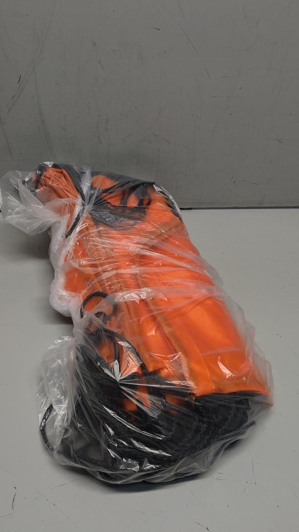 Port Authority Color block Cinch Pack Black/Orange 10 pack