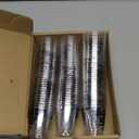 100 Pcs 50th Birthday Shot Glasses Bulk Cheers to 50 Years Birthday Cups 2 oz Disposable Cups with Plastic 50th Birthday Party Supplies Cups for Men Women