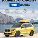 Wonderdriver 300lbs Roof Rack Cross Bars Compatible with BMW X7 G07 2019-2026 with Raised Side Rails, Heavy Duty Aluminum Lockable Roof Rails Crossbars Cargo