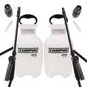Chapin 22000 Made in USA Value Pack of 1 Unit, 1 Gallon Lawn and Garden Pump Pressured Sprayer, for Spraying Plants, Garden Watering, Lawns, Weeds and Pests, Translucent White