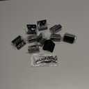 10Pcs Stainless Steel Tile Hanger Bracket Hook, Heavy Duty J Hook for Mirrors, Picture Frame, Ceramic Wall Display (20mm Inner Width)