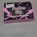 AISI HAIR Synthetic Curly Bob Wig with Bangs Natural Brown with Blonde Highlight Short Wavy Hair for Women Natural Looking Heat Resistant Bob Wigs