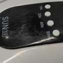 UV Gel Nail Lamp 120W LED Nail Light Fast Dryer for Gel Polish Curing with 4 Timers Portable Handle Large Space Automatic Sensor (White)