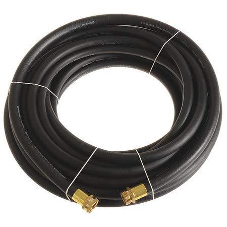 Garden Hose,5/8" ID x 25 ft,Black