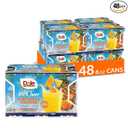 Dole Pineapple Orange Juice, 6 Fl Oz, Pack of 6 100% Fruit Juice with Added Vitamin C, 48 Total Cans, BBD 01/2027