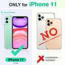 TUCCH Case Wallet for iPhone 11, [RFID Blocking] Card Slots Stand Magnetic Closure, Protective PU Leather [Shockproof TPU Interior Case] Flip Cover Compatible with iPhone 11 (2019 6.1 inch), Black