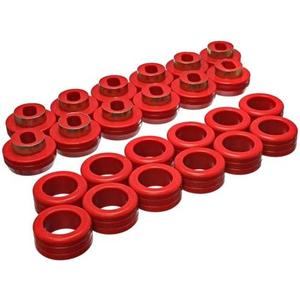 Energy Suspension 3-4132R Body Mount Bushing Set 1983-2004 Chevy S10 Blazer & GM Energy Suspension 3-4132R Body Mount Bushing Set 1983-2004 Chevy S10 Blazer & GM