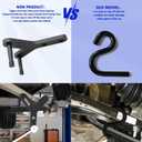 New Lower Control Arm Prying Tool, Suspension Specialty Bushing Tool, Lower Ball Joint Pry, Control Arm Tool Bushing Removal Tool Designed to Work with a 1/2" Drive Extension Breaker Bar