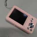 Digital Cameras FHD Camera for Kid Boys Girls Compact Digital Point and Shoot Camera with 16X Zoom 32GB Card Kids Camera for Kids (Pink)