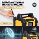 Jobsite Radio Speaker, Compatible with DeWalt 20V MAX Battery, IPX54 Waterproof Portable Wireless Stereo,Strong Signal Reception, AM/FM, TWS, 100ft Range, AC/DC Powered(Tool Only)