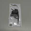 Prime-Line K 5007 Screen and Storm Door Push Button Latch Set With Night Lock, Fits Doors 5/8 1-1/4 In. Thick, Black Finish (Single Pack)