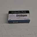 Quality Park #6 3/ 4 Self-Seal Security Envelopes, Security Tint and Pattern, Redi-Strip Closure, 24-lb White Wove, 3-5/ 8 x 6-1/ 2, 100/ Box (QUA10417)